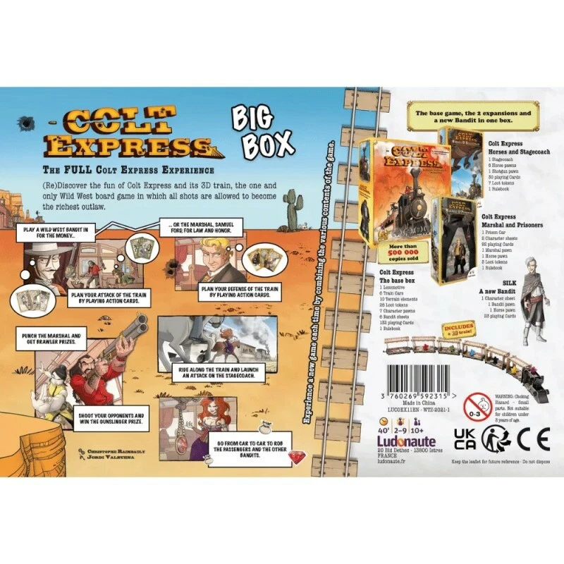 Colt Express Board Game: 10th Anniversary Big Box - Image 3 of 3