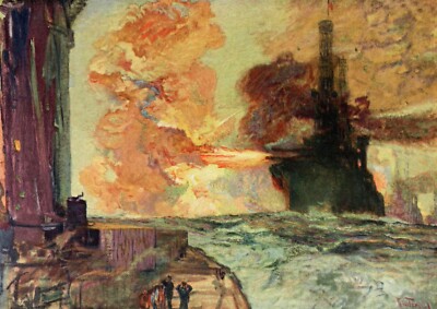 4147 Reuterdahl, Henry (1870-1925) - Scribner's 1914 - Battle Practice