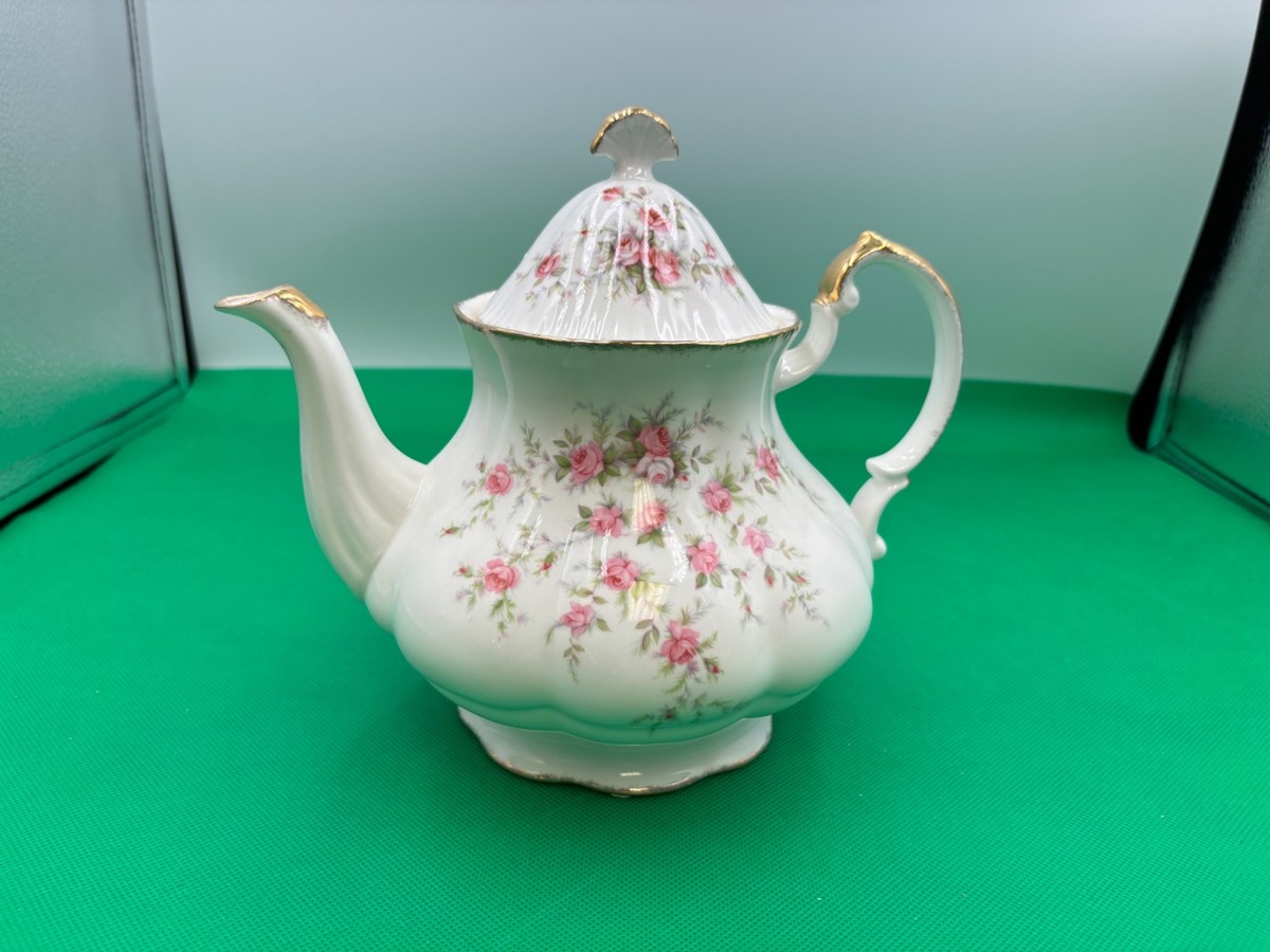 Teapot Royal Albert Victoriana Rose Paragon Victoriana Rose Teapot
