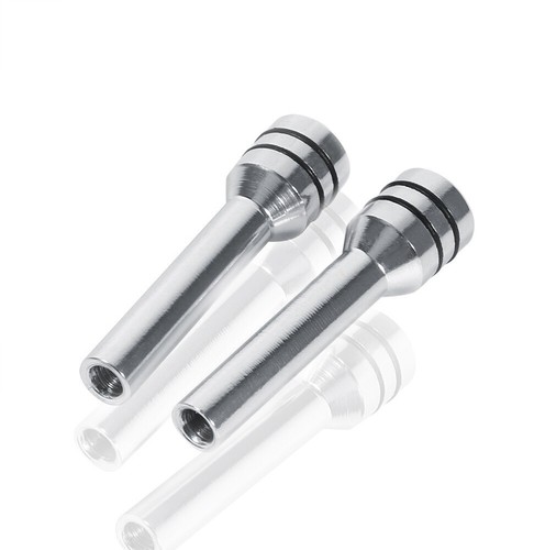 2* Aluminum Car Interior Door Locking Lock Knob Pull Pins Cover Auto Accessory