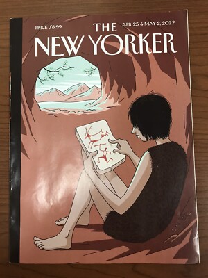 THE NEW YORKER APRIL 25 & MAY 2 2022 Cover Virtual Reality by Christoph Niemann