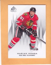 MARIAN HOSSA #80 2013 14 SP GAME USED CHICAGO BLACKHAWKS NM-MT