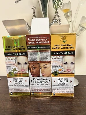MGC COSMETICS 2 X Pure Egyptian Magic Day, Night, & Day and Night Beauty Face Cream Mix &Match