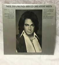 NEIL DIAMOND HIS 12 GREATEST HITS RECORD ALBUM VINYL