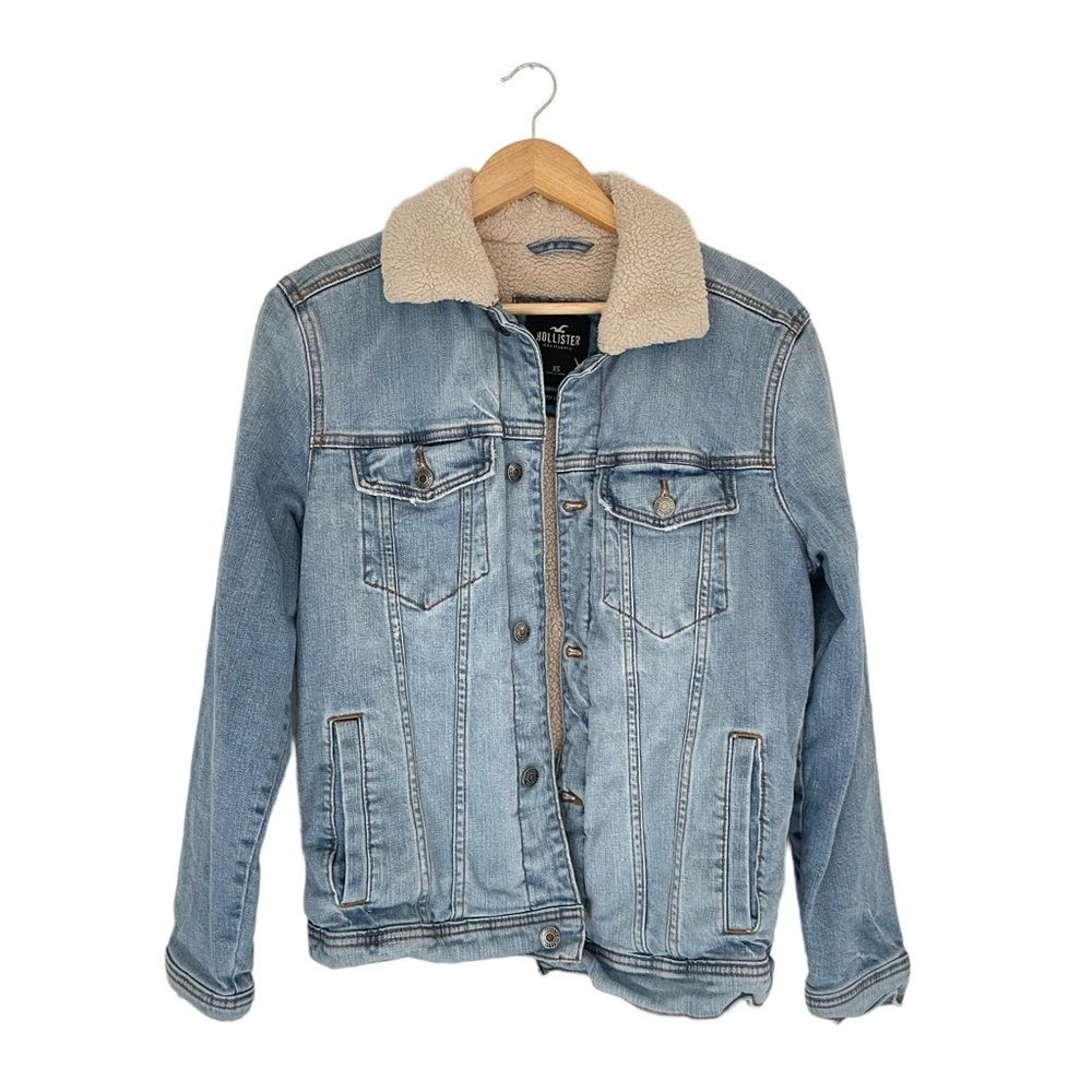 Hollister sherpa jacket women's deals
