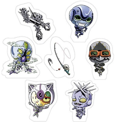 JoJo's Bizarre Adventure STAND x STAND Gacha Capsule Toy 7 Types