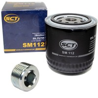 ÖLfilter SM112 + ÖLablassschraube FüR Alfa Romeo 145 Fiat Tipo Lancia Kappa