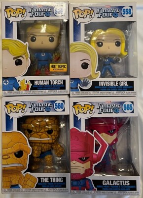 Funko POP! マーベル ファンタスティック4 4体セット フィギュア Funko Pop! Marvel Fantastic Four Lot of 4 Figures | eBay