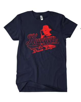 Freddys Dream League T-Shirt FBs Kult Movie Horror Voorhees Jason 13th Blood TV
