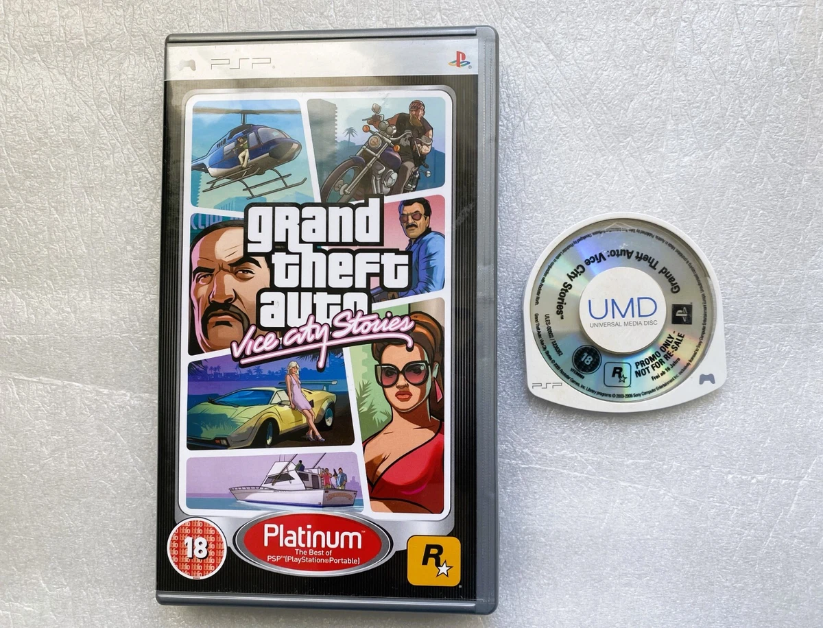 Grand Theft Auto Vice City Stories PSP PROMO RARE PlayStation PSP RockStar Games