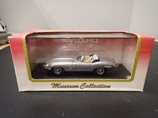 Kyosho 1/43 Jaguar E-type Roadster Silver Minicar