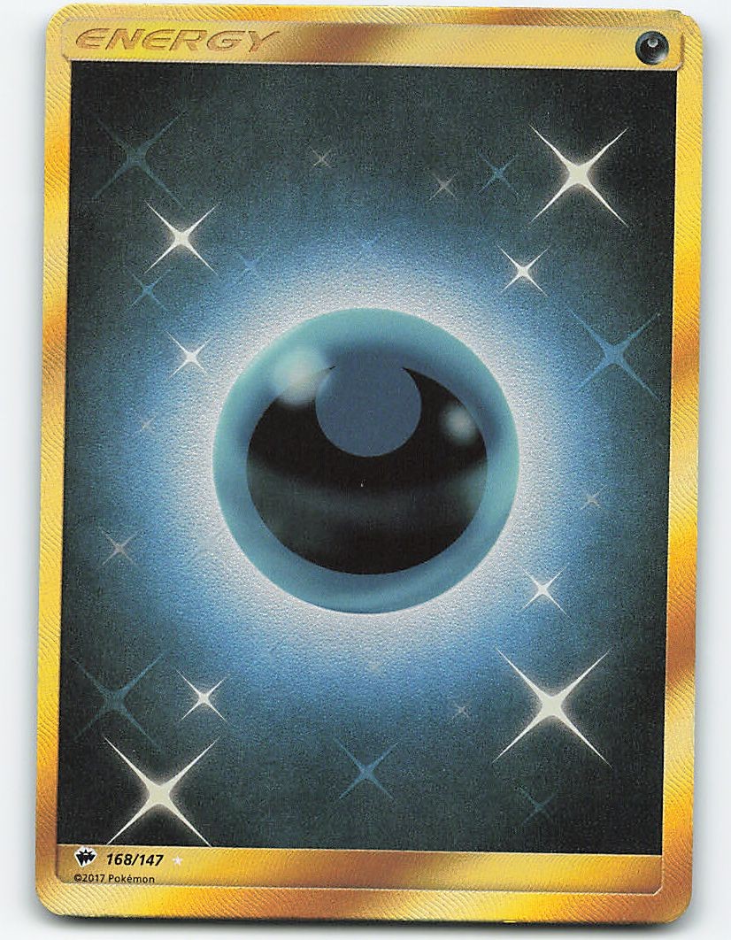 Darkness Energy (Secret) #168/147 Card