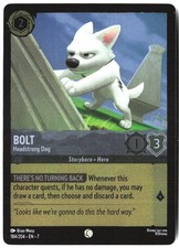 Disney Lorcana TCG Bolt Headstrong Dog 184/204 Foil Archazia's Island