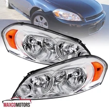 Fits 2006-2013 Chevy Impala 2006-2007 Monte Carlo Lamps Headlights Left+Right