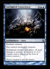 Corrupted Conscience LP Light Play Mirrodin Besieged MTG [9910]