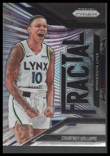 2025 Panini Prizm WNBA #6 Courtney Williams Fractal Minnesota Lynx