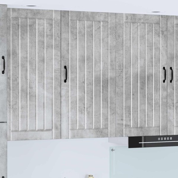 Wandschrank Lucca Betongrau 50 X 31 X 100 Cm Holzwerkstoff-image