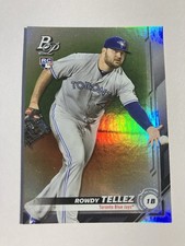 Rowdy Tellez 2019 Bowman Platinum Rookie Card #16 Toronto Blue Jays RC