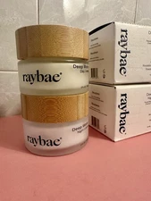 Raybae Deep Water Day & Night Cream Set: 2 Jars of 2 oz Each - New in Box!