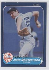 1986 Fleer John Montefusco #111 0n6