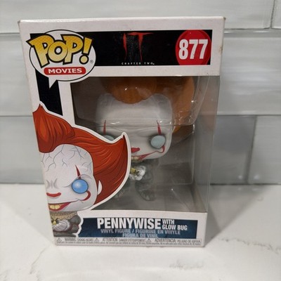 Funko POP! Movies IT: Chapter Two Pennywise with Glow Bug #877 Box Damage