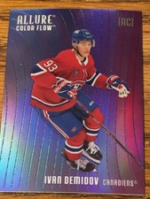 2025-26 Upper Deck Allure #CF-22 Ivan Demidov Color Flow Blue-Purple