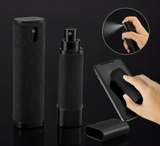 2-in-1 Microfiber Screen Cleaner Spray  Polishing Cloth
