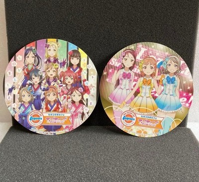 Love Live! Sunshine!! Big Coaster  Sega Collab Cafe, Japanese Desk/Promo Item,