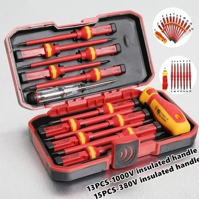 Electrician Insulated Magnetic Screwdriver Set 1000V VDE & GS Certified Pro