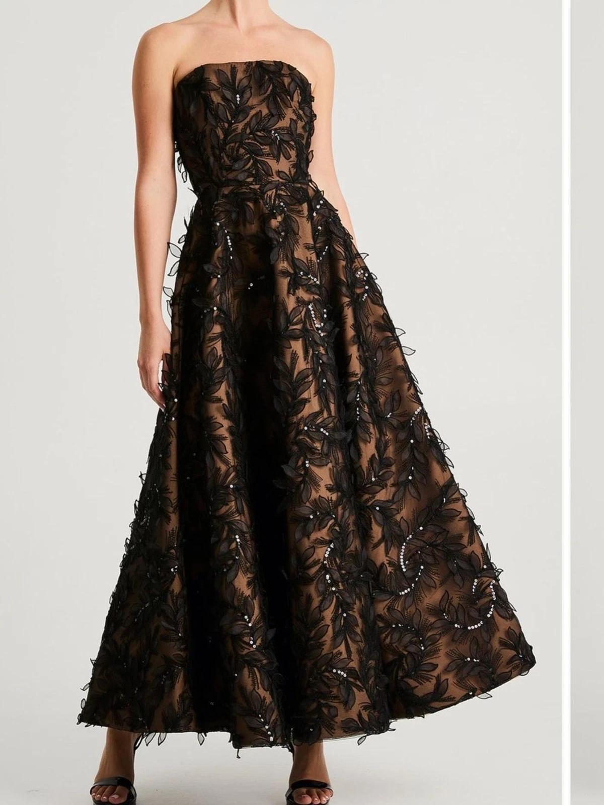 Celine — HELSI Celine Sequin 3D Floral Gown