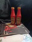 Heinz Salt & Pepper Shakers Tomato Ketchup Bottles Plastic Retro Kitchen Vintage — photo 1