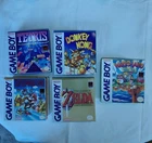 New Listing5x Original Gameboy Carts Lot Super Mario Wario Donkey Kong Zelda Fan-made Box