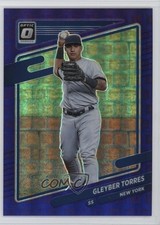 2021 Panini Donruss Optic Purple Pandora Prizm /99 Gleyber Torres #118 3do