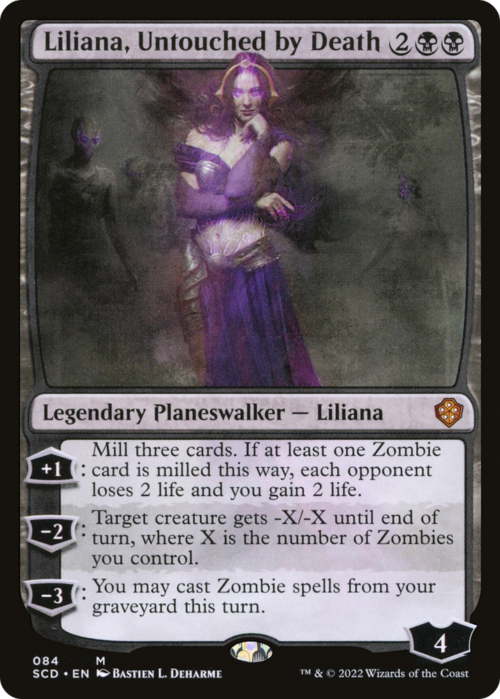 Liliana Untouched by Death Starter Commander Deck MTG