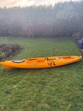 Wilderness Systems Tarpon 120 Sit On Kayak. Yellow. Very Good Condition. Fishing