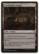 Leechridden Swamp #65 (MP) Nissa vs. Ob Nixilis DDR Magic MTG