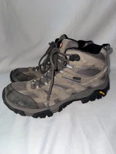 Merrell Moab 2 Mid J06054 Women's Sneakers 9 Brown Leather Athletic Hiking Shoes