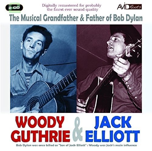 Woody Guthrie - Musican Grandfather Father Of Bob Dylan - Cd - F600Z-image