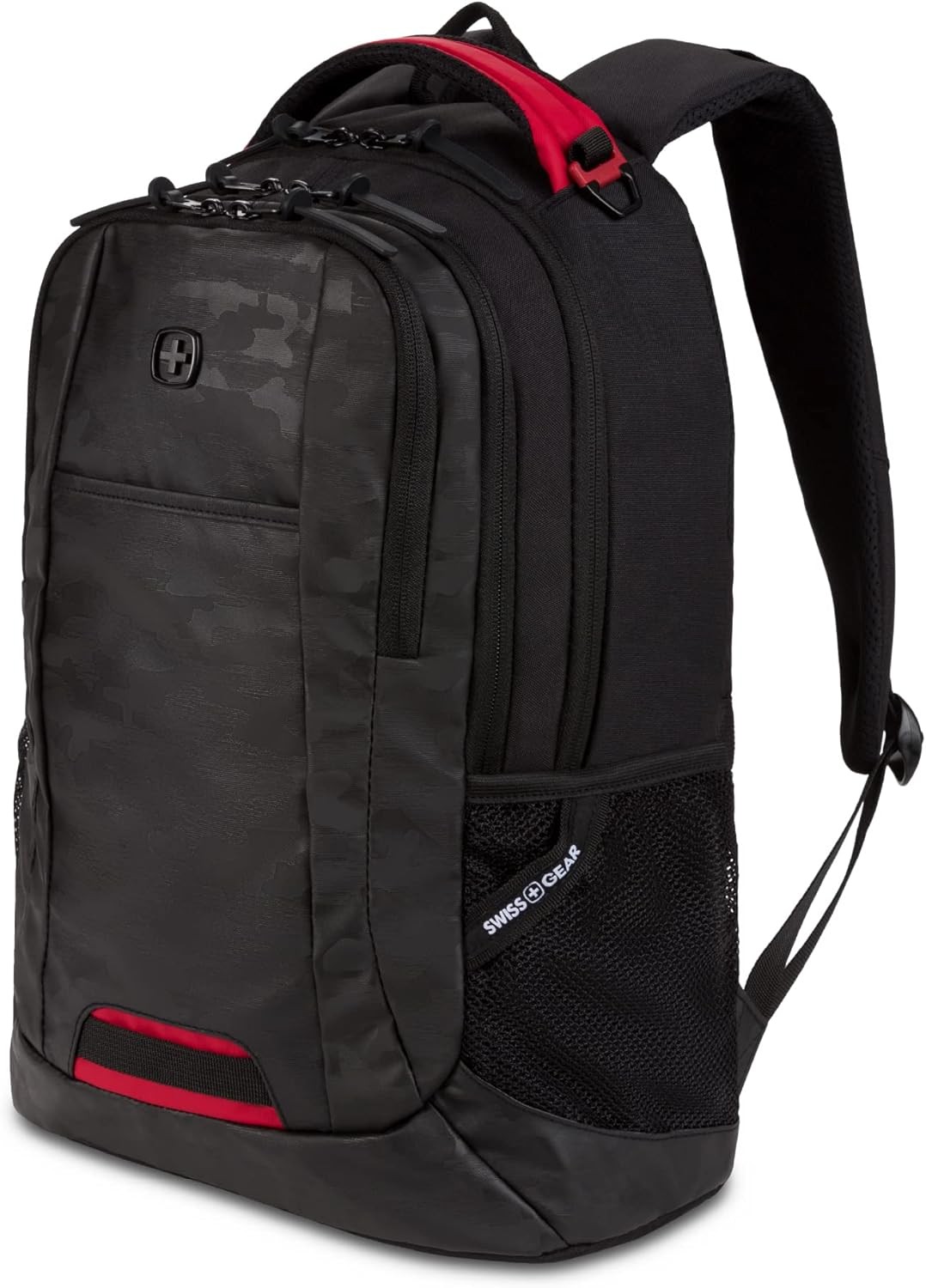 ⚡ HOT SALE! SwissGear Cecil 5505 Daypack, Backpack, Camo Black Daypack 18-Inch