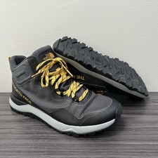 CLEAN North Face Activist Boots Mens 11 Grey Yellow Waterproof Futurelight READ