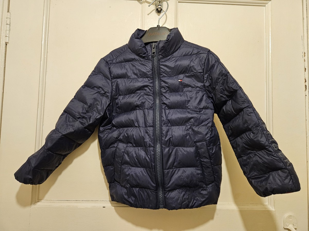 Tommy Hilfiger Essential Down Feather Puffer Jacket Baby Navy 86