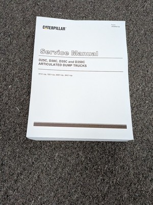 Caterpillar Cat D25C D30C D35C D350C Dump Truck Shop Service Repair Manual