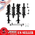 8PC For Honda CR-V 2007-2011 Front Rear Complete Struts with Sway Bar End Links