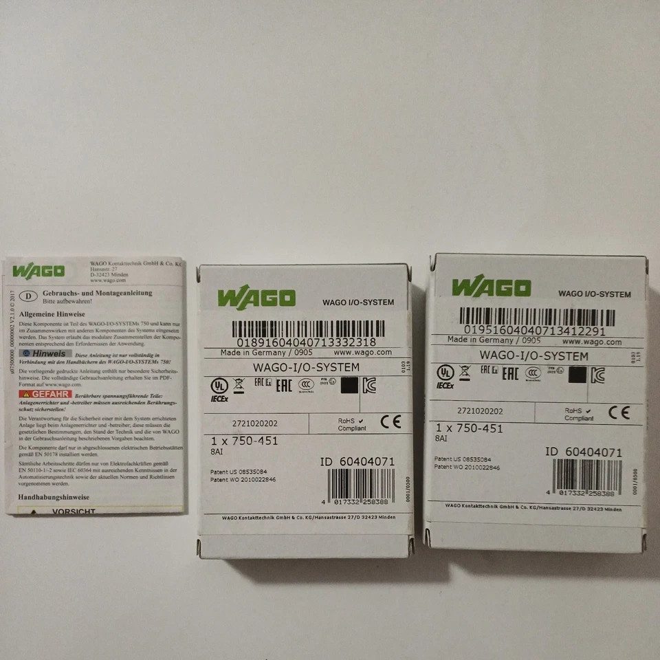 Wago 8-Kanal-Analogeingang 750-451 - Bild 3 von 3