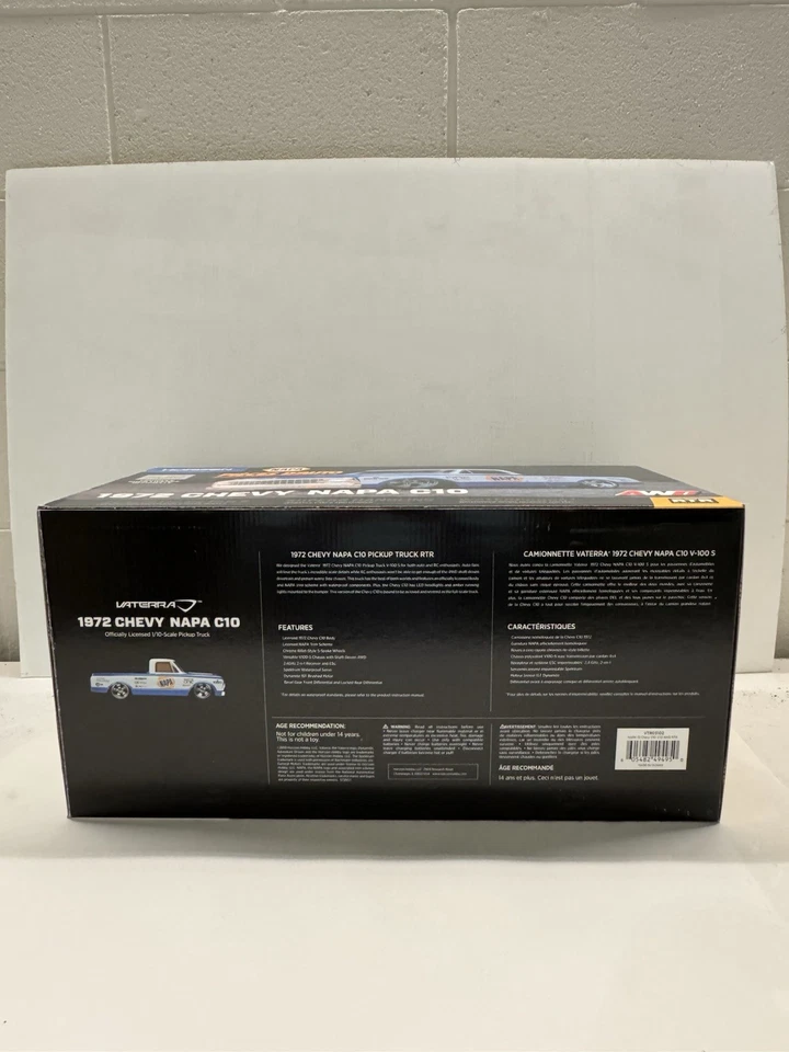 Vaterra V100 1:10 Napa Auto 1972 Chevy C10 Truck RC RTR-  Very Rare! - Image 2 of 4