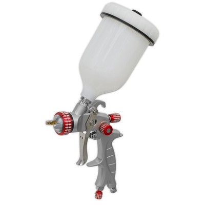 Sealey Hvlp01 Hvlp Schwerkraft Spritzpistole 1,4 mm Set-Up
