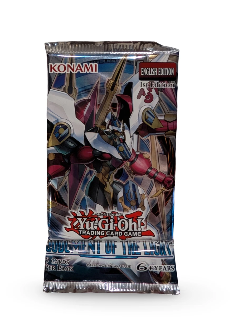 Yu-Gi-Oh! TCG Judgment of the Light Sealed Collectible Card Game Packs in  English | eBay