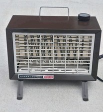 New Vintage Superior Electric 627 Steel Superlectric Instant Heat Space Heater