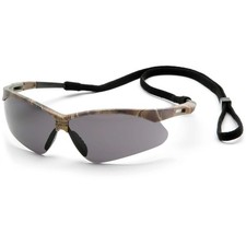16745 Pyramex SCM6320STP Safety Glasses   Black Frame / Gray Lens