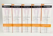 Neutrogena Visibly Clear Light Therapy Stick Spot Treatment Acne Lot of 5